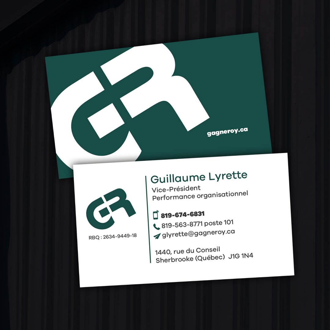 Carte professionnelle GR