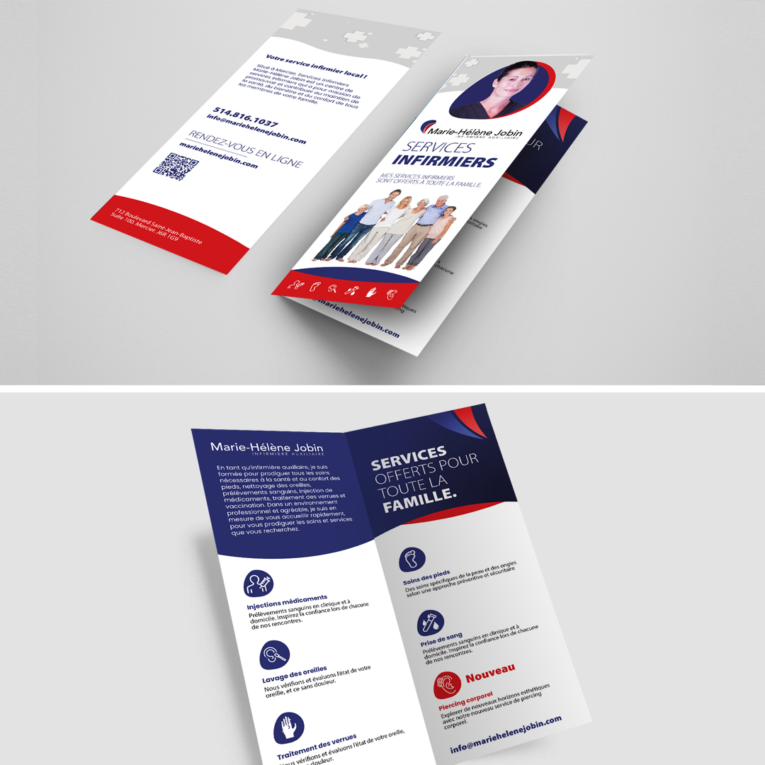 Dépliant Marie Hélène Jobin