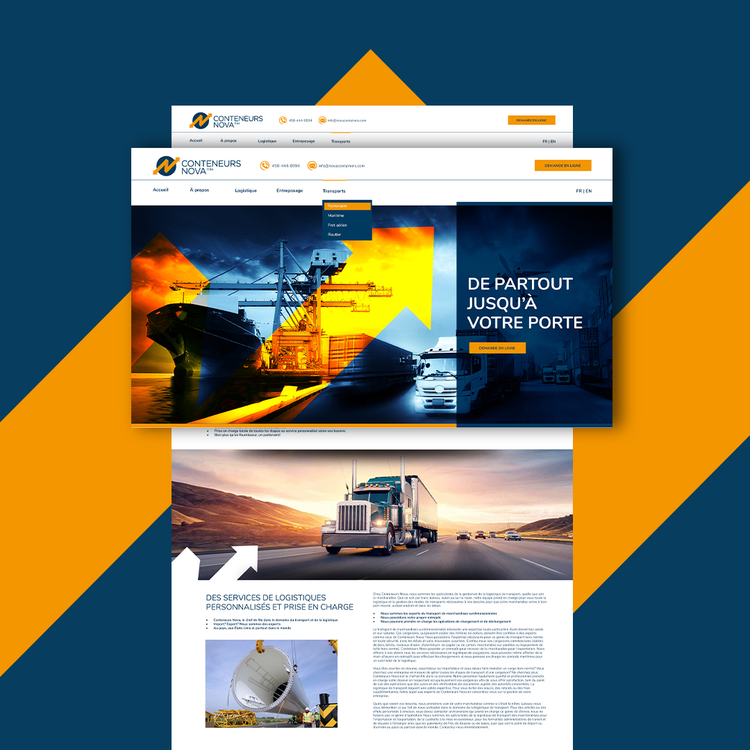 Lien vers https://novacontainers.com/