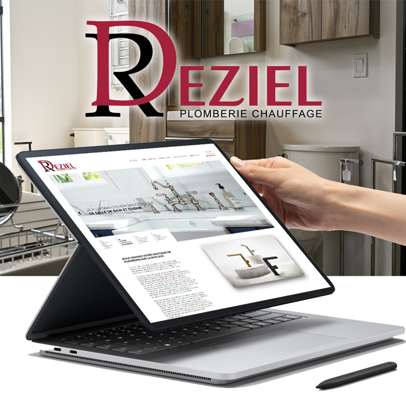 Réalisation du site web de Plomberie Déziel